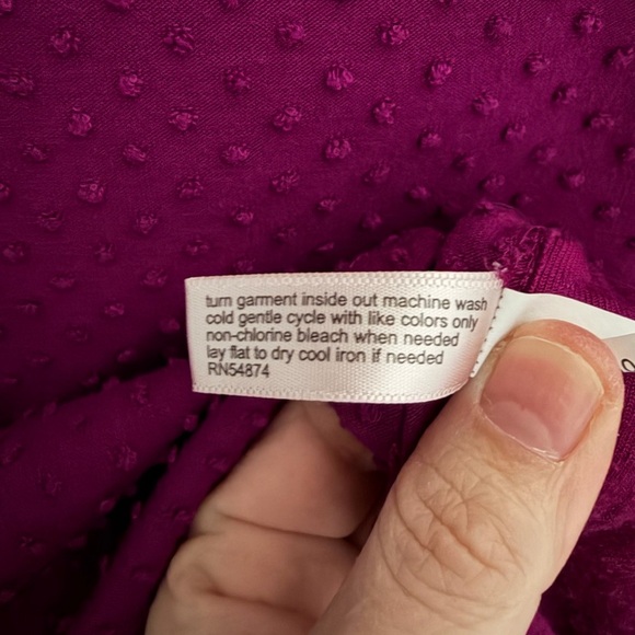 The Limited Maroon Short Sleeve Top - Picture 8 of 8